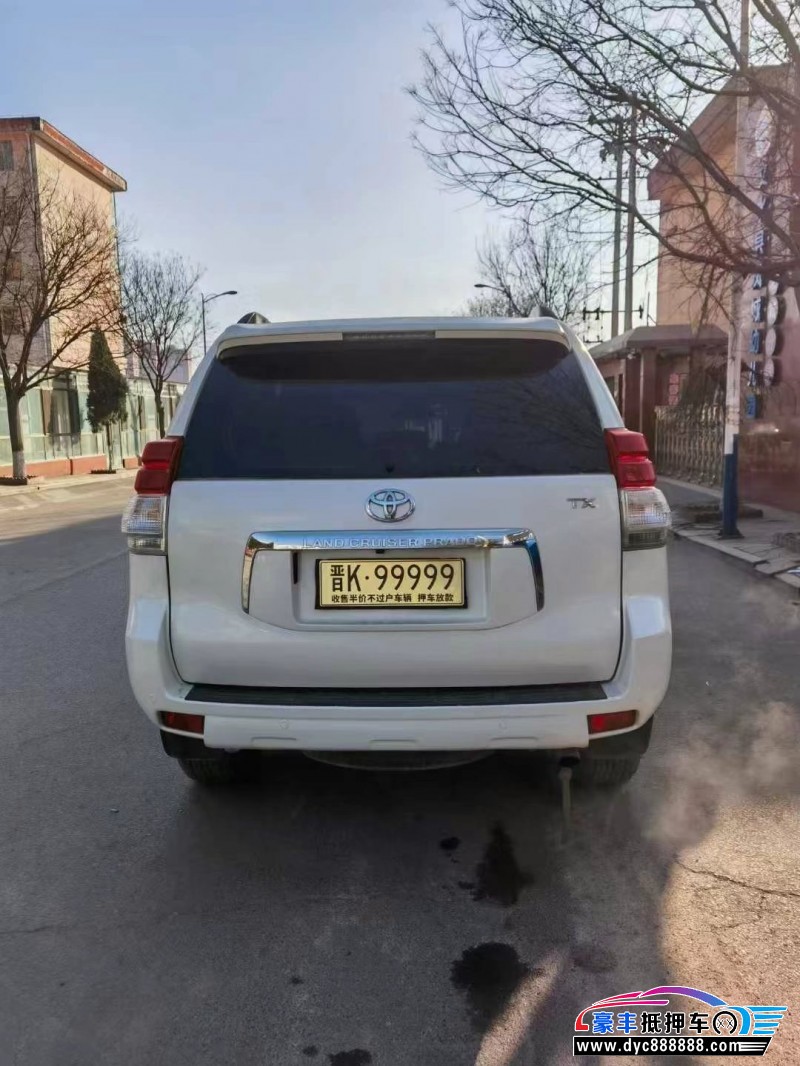 12年丰田普拉多（霸道）轿车抵押车出售