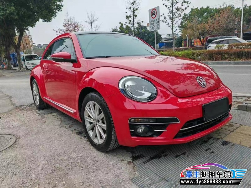 18年大众甲壳虫轿车抵押车出售