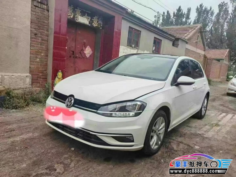 19年大众高尔夫轿车抵押车出售