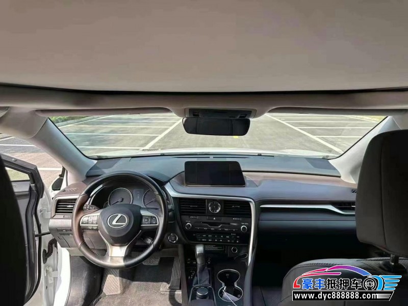 19年雷克萨斯RX轿车抵押车出售