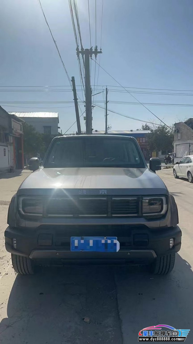 25年北京BJ40SUV抵押车出售