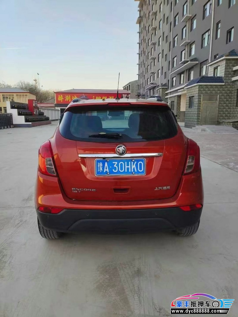 17年别克昂科拉轿车抵押车出售