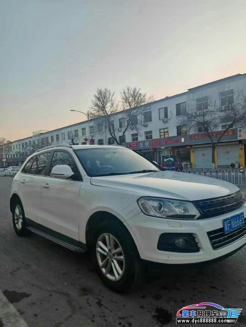 15年众泰T600轿车抵押车出售