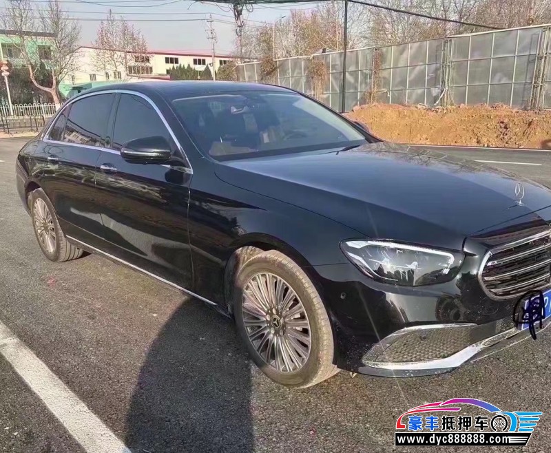 23年奔驰E轿车抵押车出售