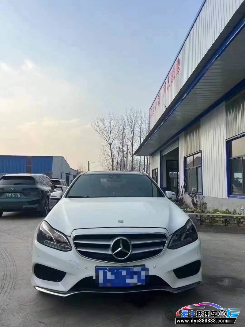 14年奔驰E轿车抵押车出售