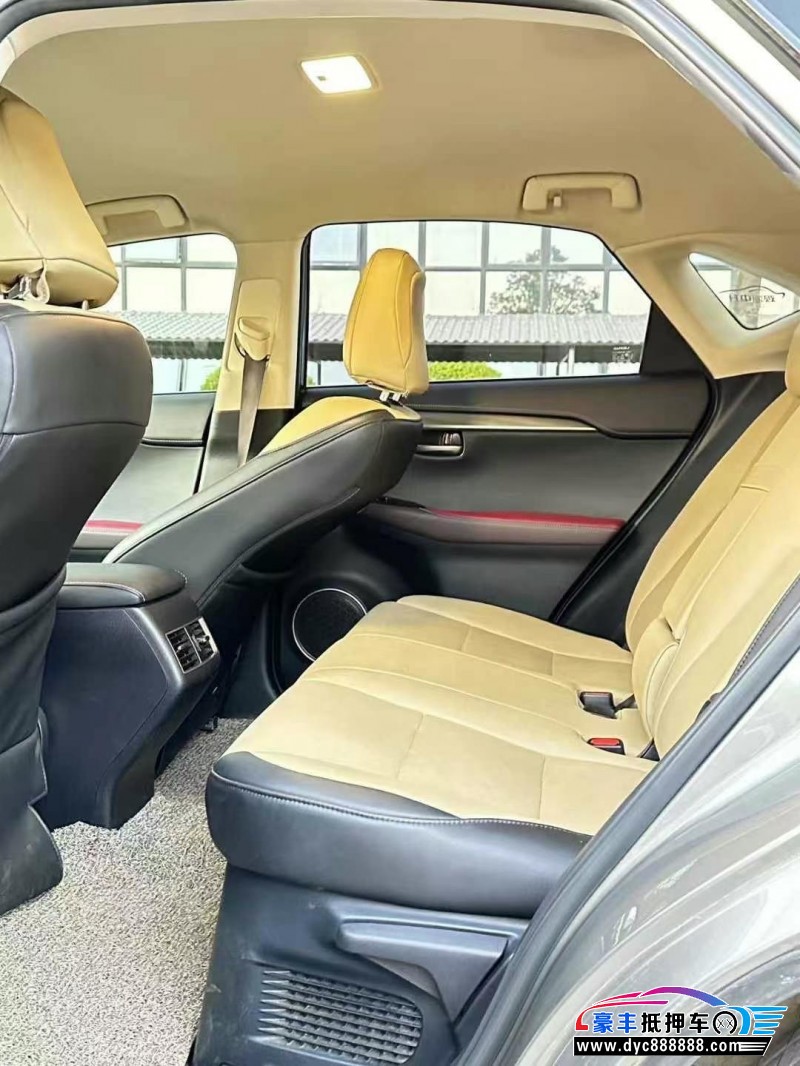 19年雷克萨斯NX轿车抵押车出售