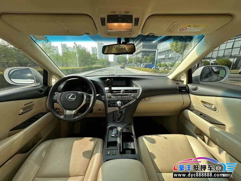 13年雷克萨斯RX轿车抵押车出售