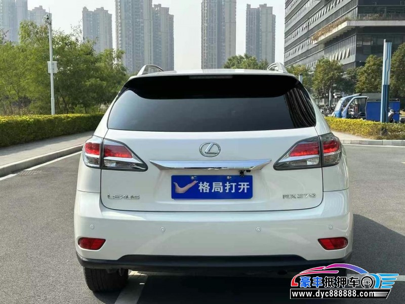 13年雷克萨斯RX轿车抵押车出售