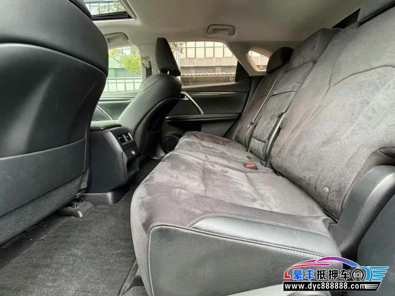 18年雷克萨斯RX轿车抵押车出售