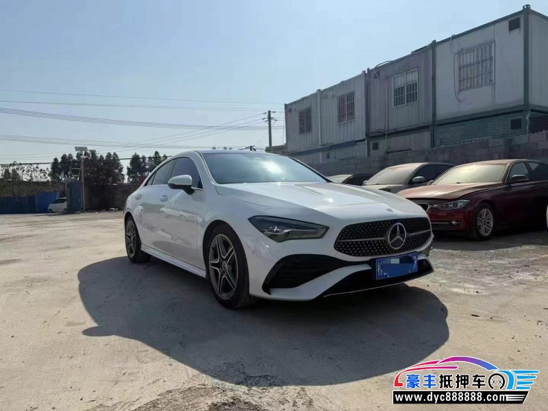 24年奔驰CLA轿车抵押车出售