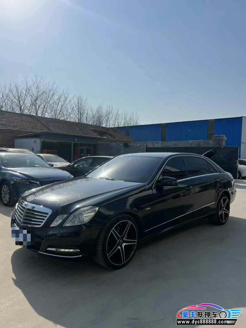 11年奔驰E轿车抵押车出售