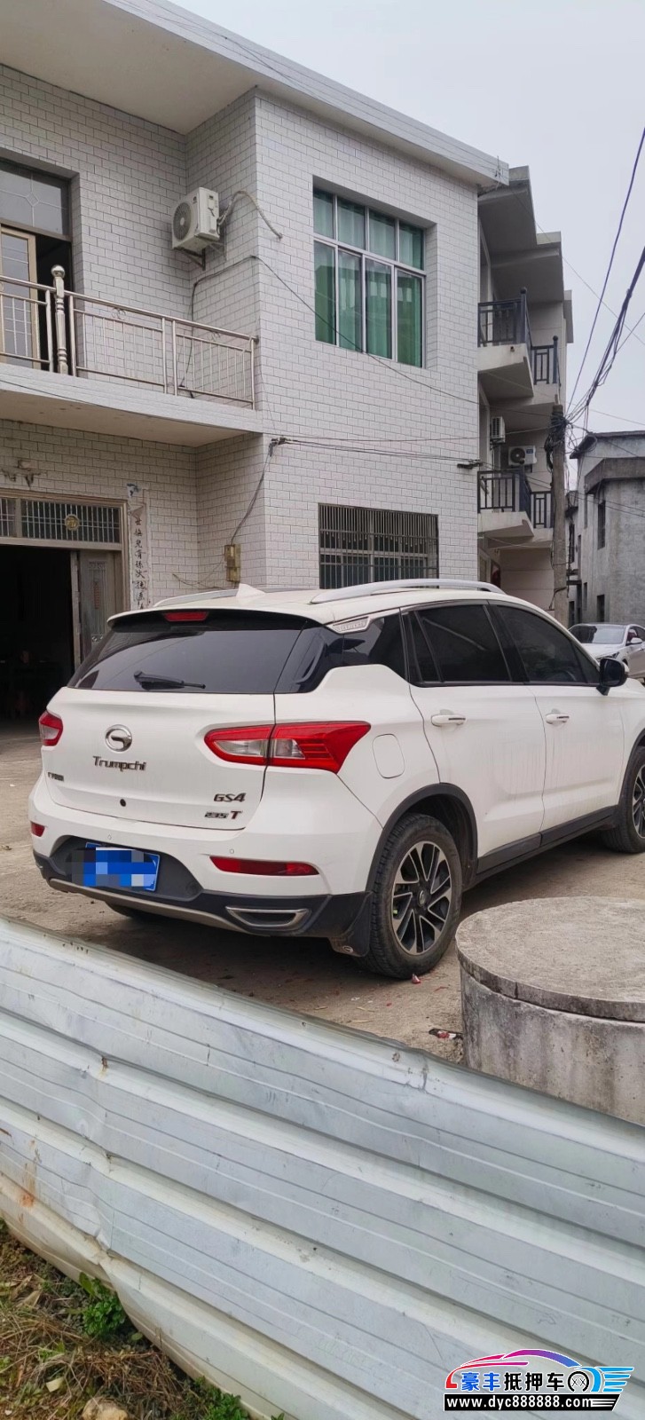 21年传祺GS4轿车抵押车出售