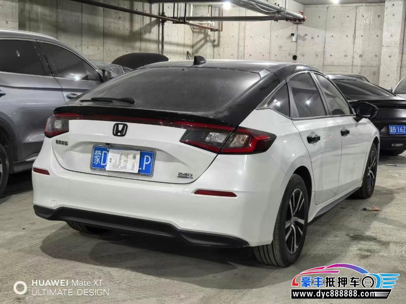 24年本田思域轿车抵押车出售