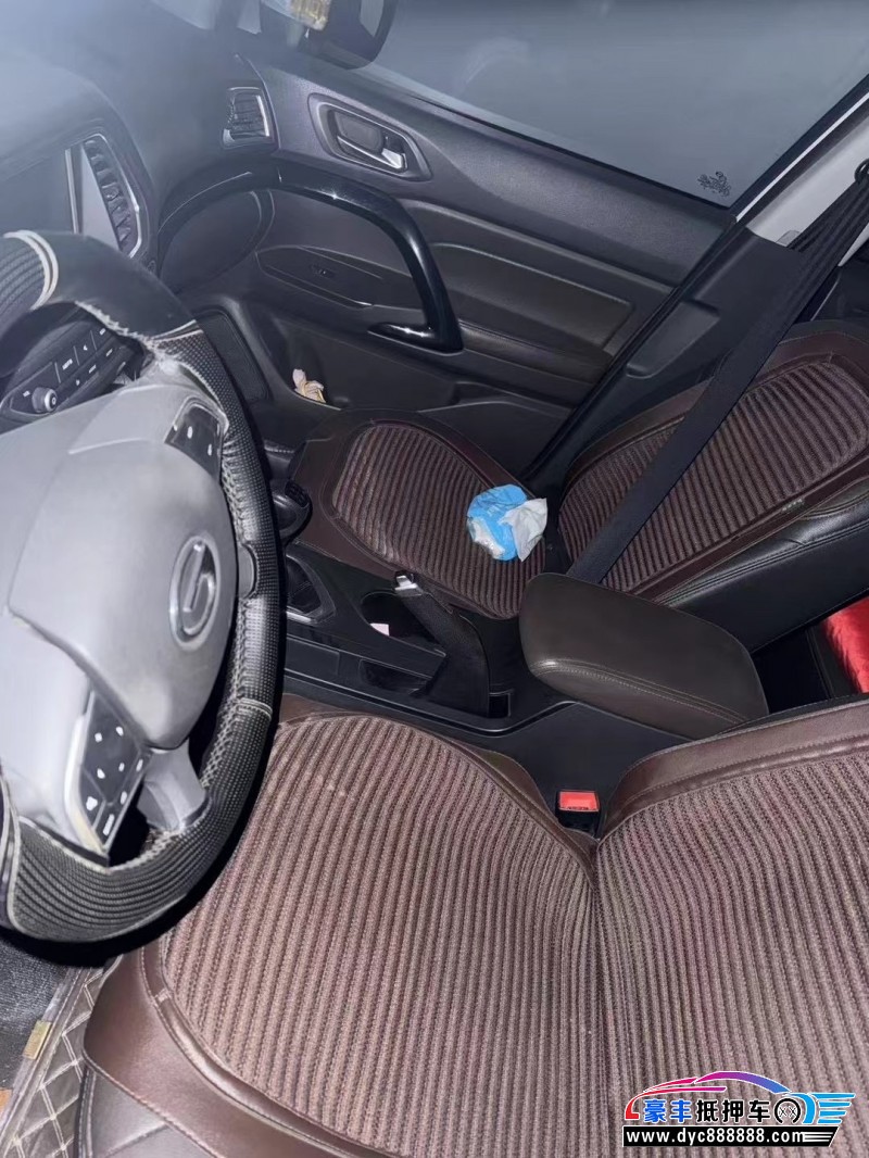 16年传祺GS4轿车抵押车出售