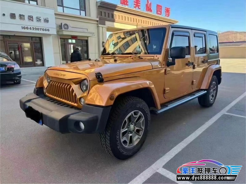 15年Jeep牧马人轿车抵押车出售