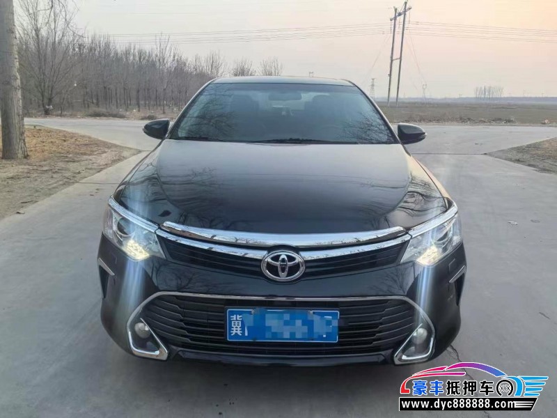 16年丰田凯美瑞轿车抵押车出售