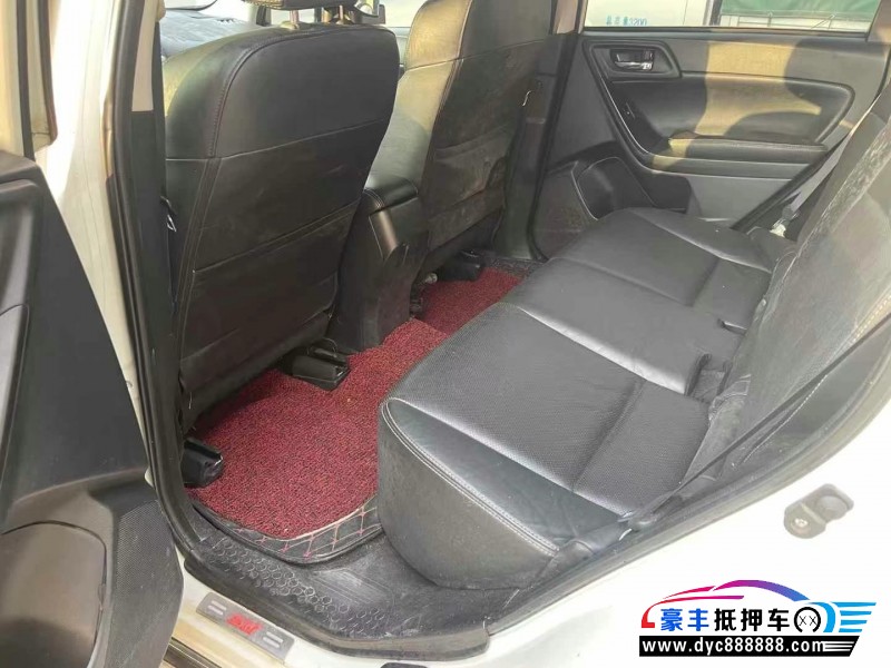 13年斯巴鲁森林人轿车抵押车出售