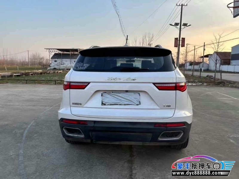 18年众泰T700轿车抵押车出售