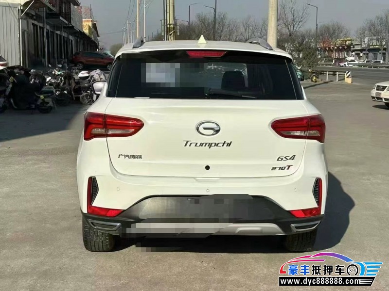 19年传祺GS4轿车抵押车出售