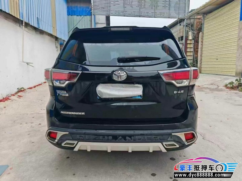 15年丰田汉兰达轿车抵押车出售