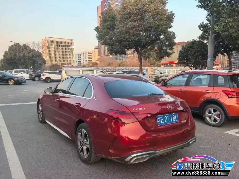 22年奔驰C轿车抵押车出售