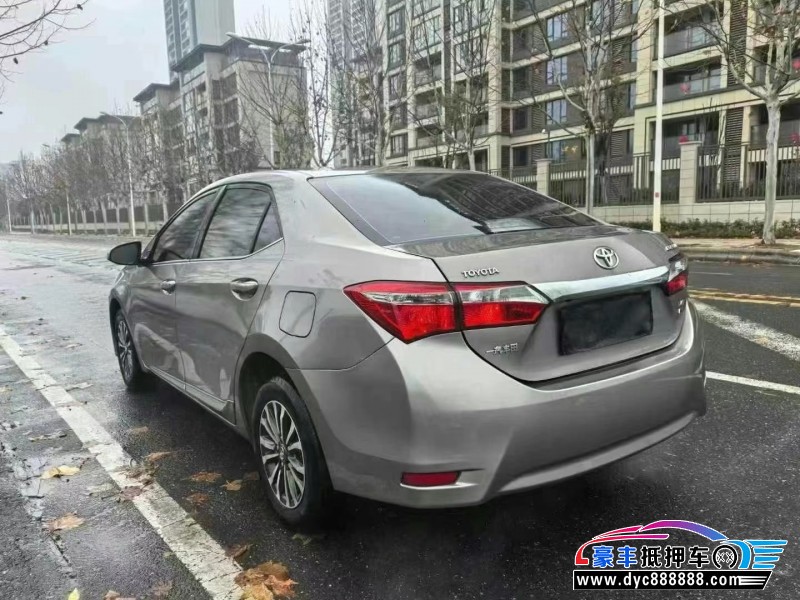 19年丰田卡罗拉轿车抵押车出售