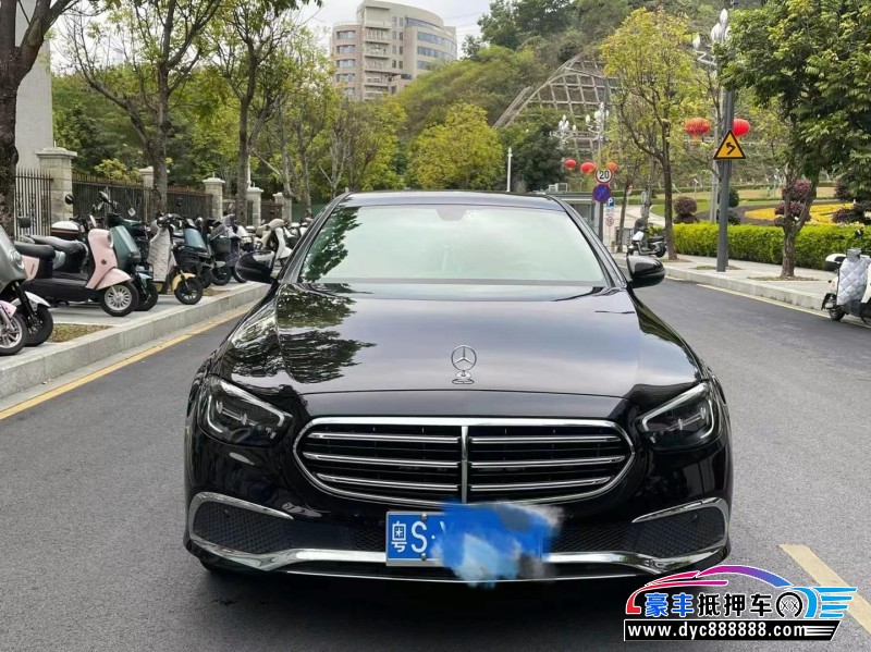 21年奔驰E轿车抵押车出售