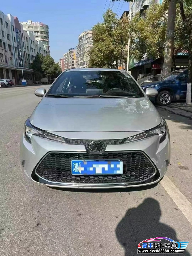 20年丰田雷凌轿车抵押车出售