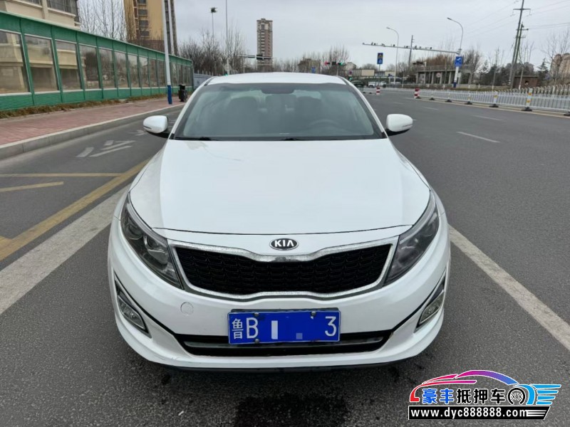 19年起亚K5轿车抵押车出售