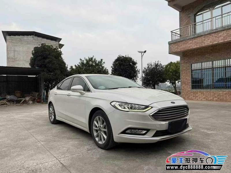 18年福特蒙迪欧轿车抵押车出售
