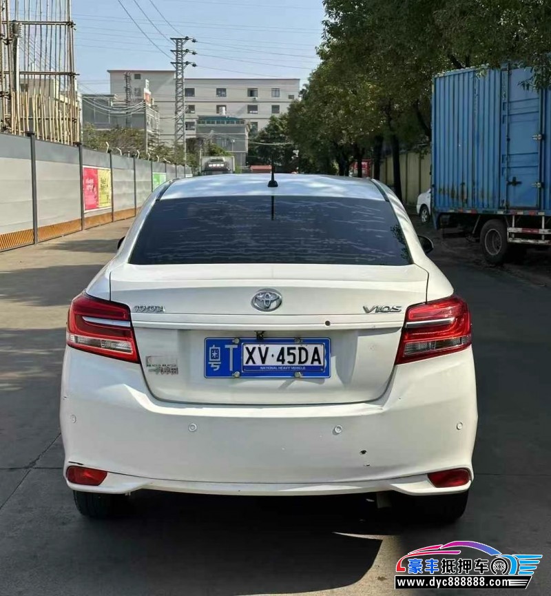 19年丰田威驰轿车抵押车出售