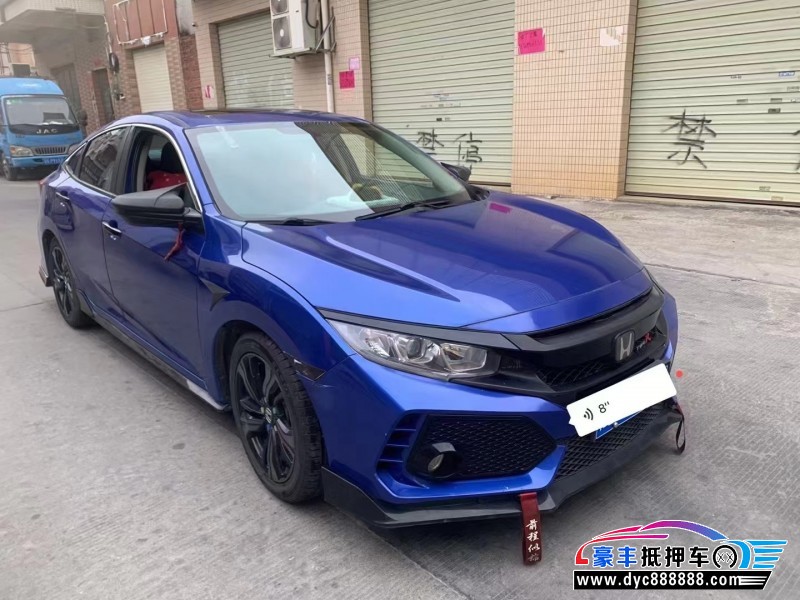 19年本田思域轿车抵押车出售