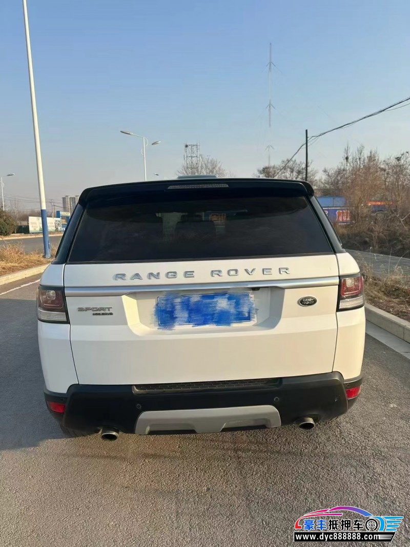 15年路虎揽胜运动轿车抵押车出售