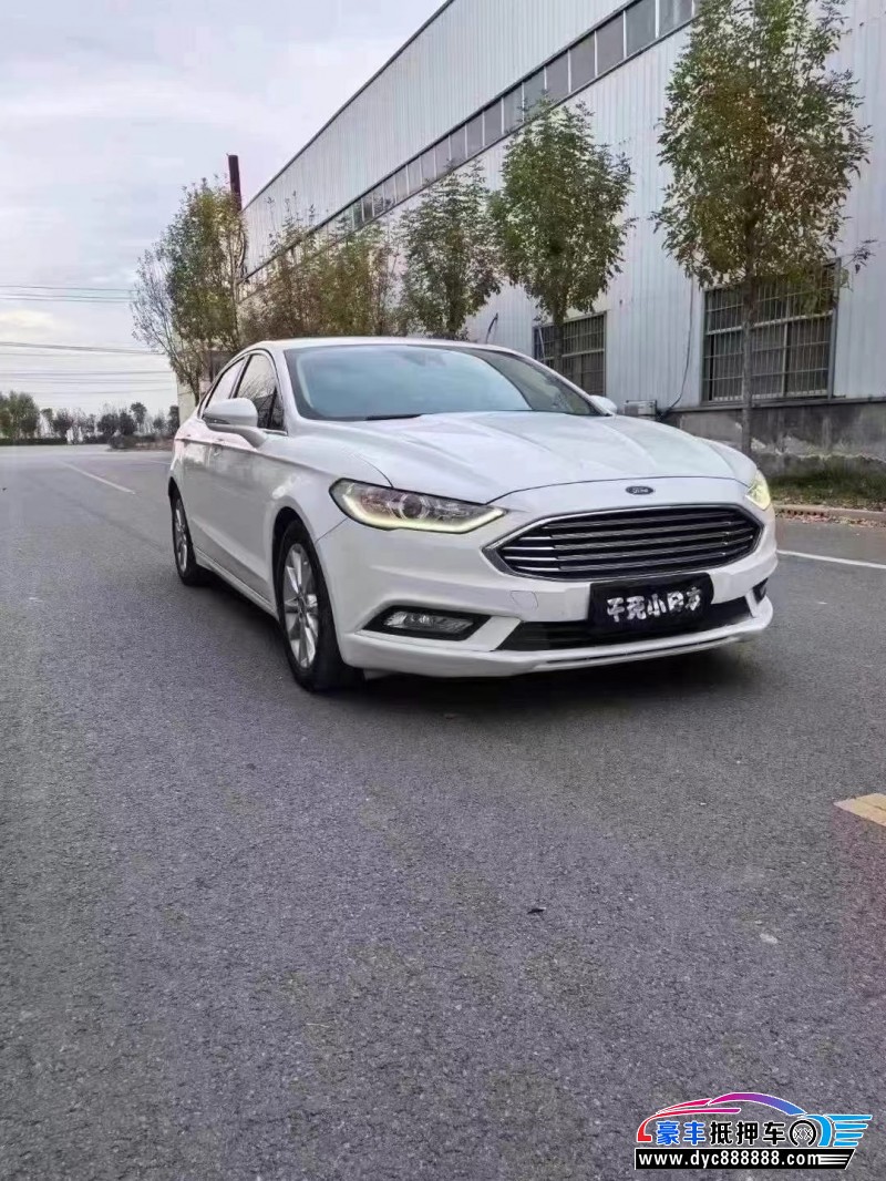 17年福特蒙迪欧轿车抵押车出售