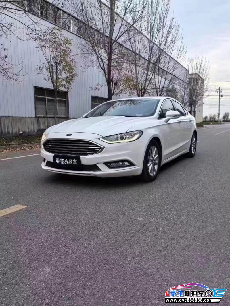 17年福特蒙迪欧轿车抵押车出售