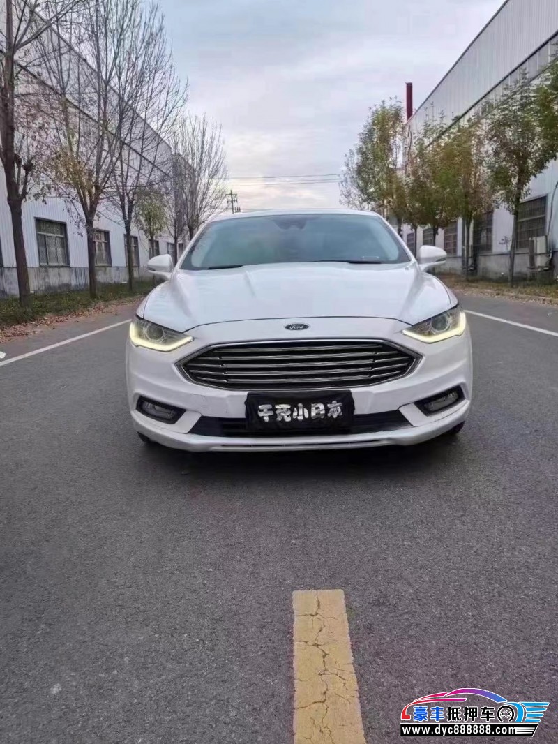 17年福特蒙迪欧轿车抵押车出售