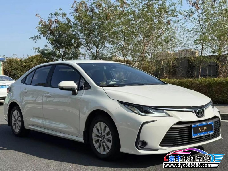 22年丰田卡罗拉轿车抵押车出售