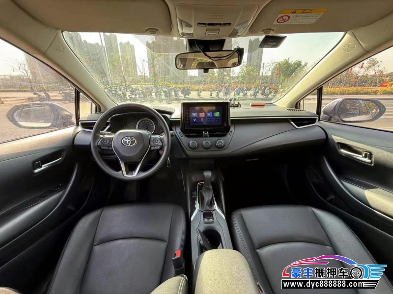 22年丰田卡罗拉轿车抵押车出售