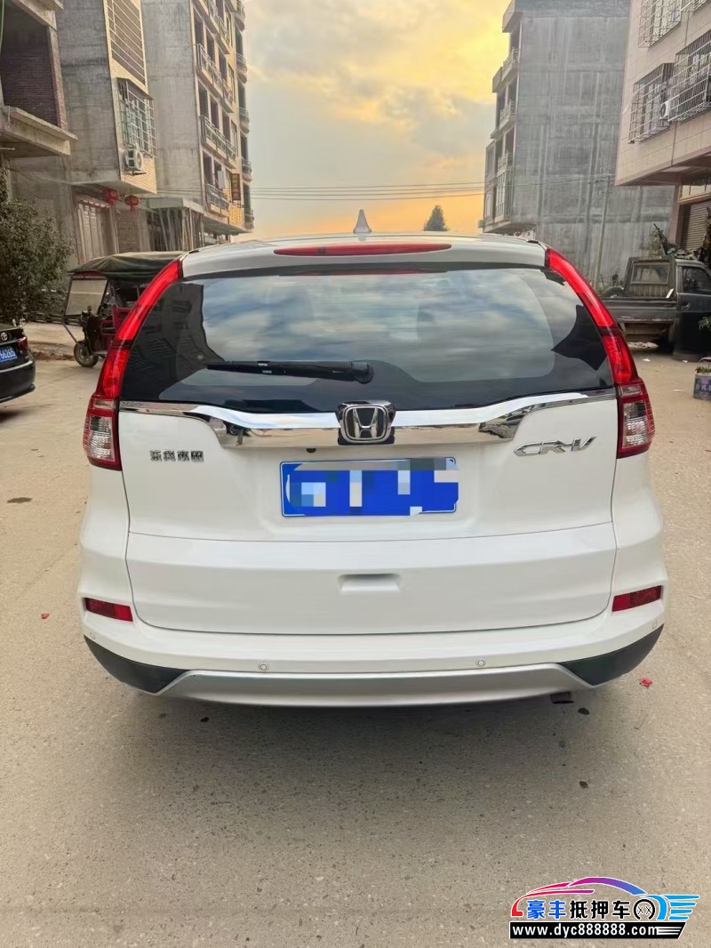 17年本田CR-V轿车抵押车出售