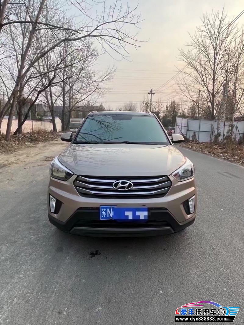 17年现代ix25轿车抵押车出售