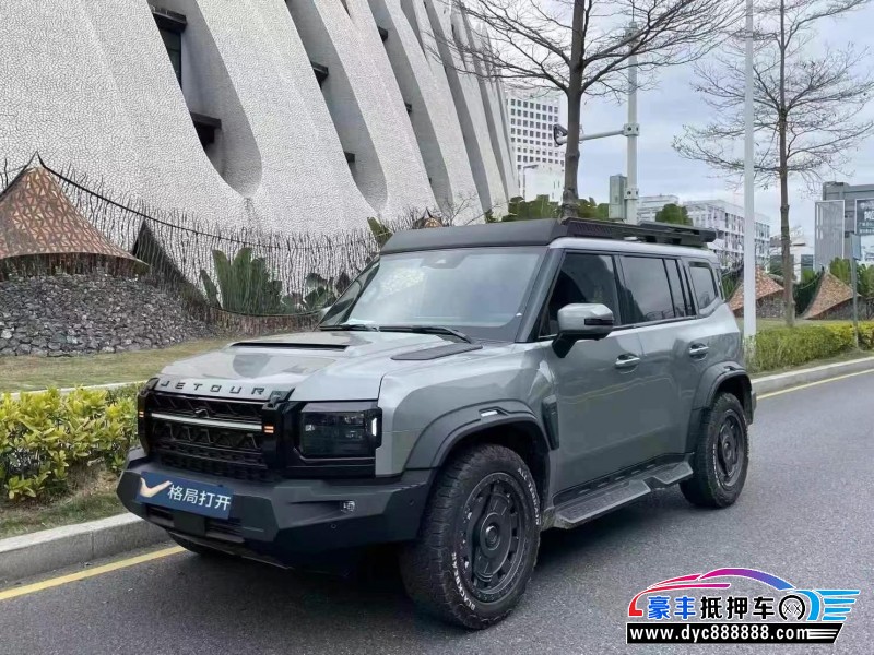 25年捷途旅行者轿车抵押车出售