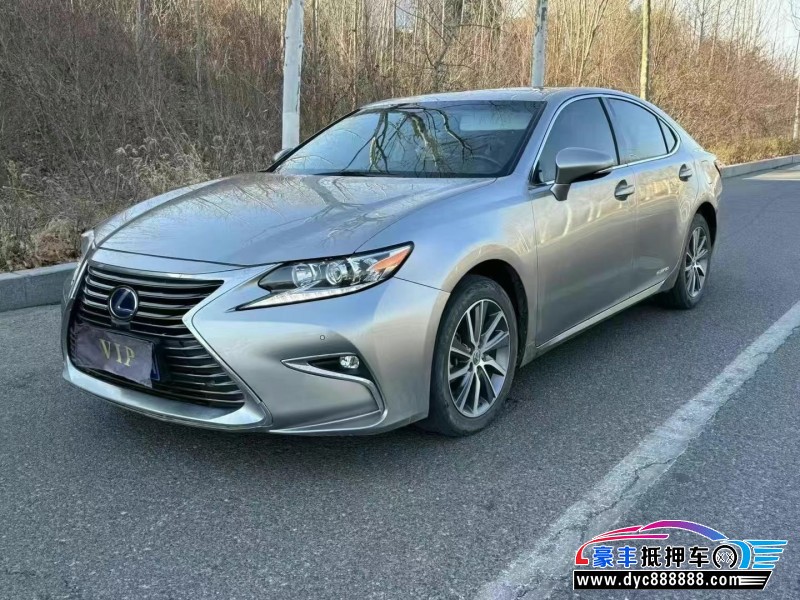 18年雷克萨斯ES轿车抵押车出售