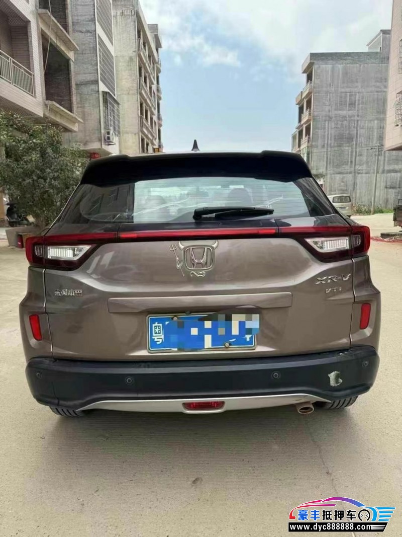 16年本田XRV轿车抵押车出售
