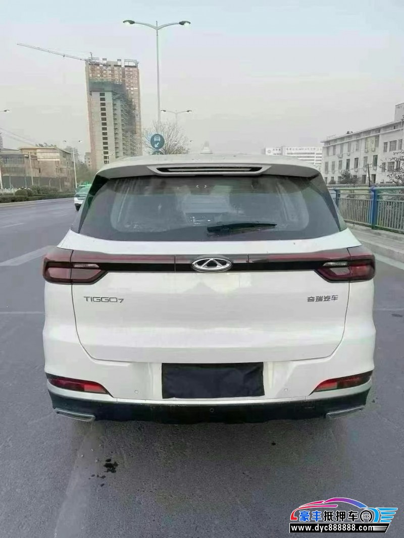 23年奇瑞瑞虎7轿车抵押车出售