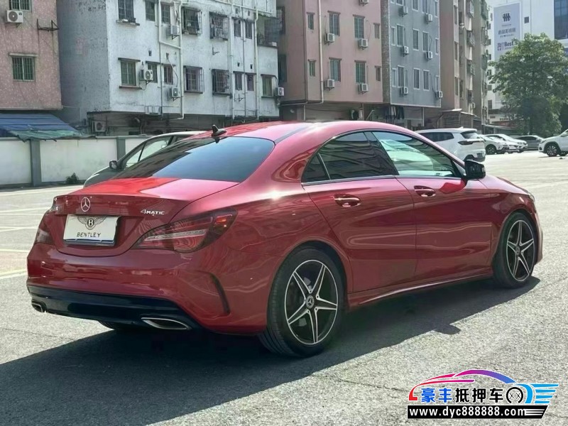18年奔驰CLA轿车抵押车出售
