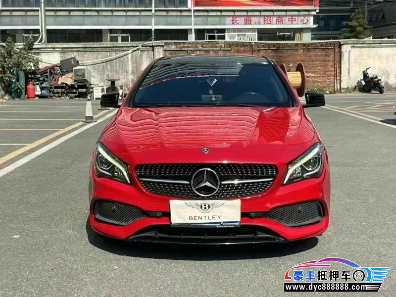 18年奔驰CLA轿车抵押车出售