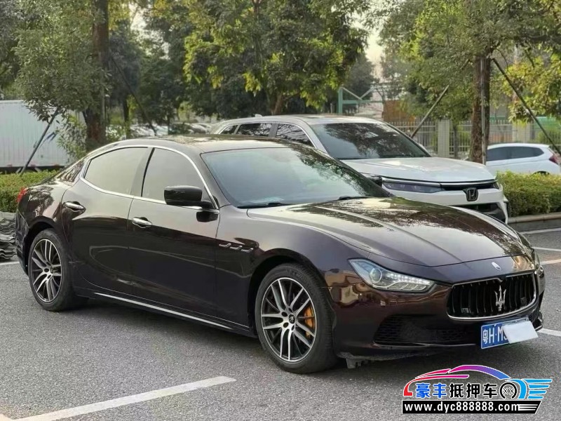 16年玛莎拉蒂Ghibli轿车抵押车出售