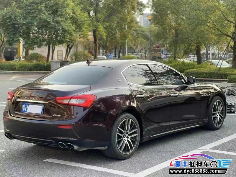 16年玛莎拉蒂Ghibli轿车抵押车出售