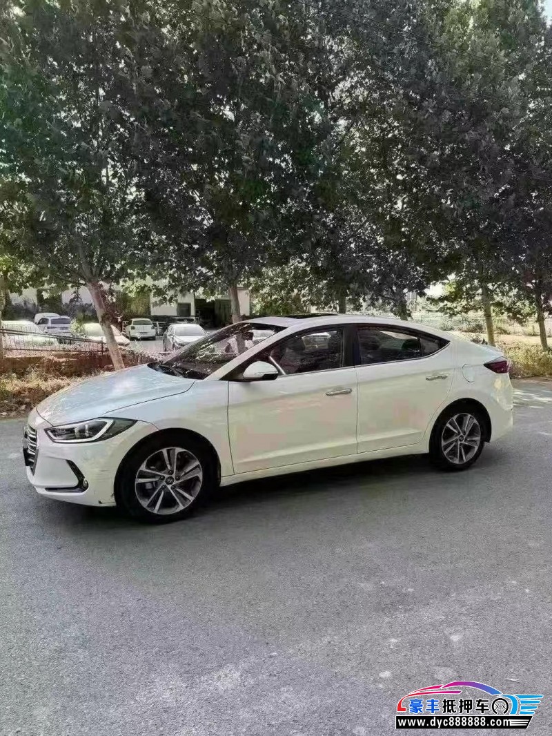 18年现代领动轿车抵押车出售