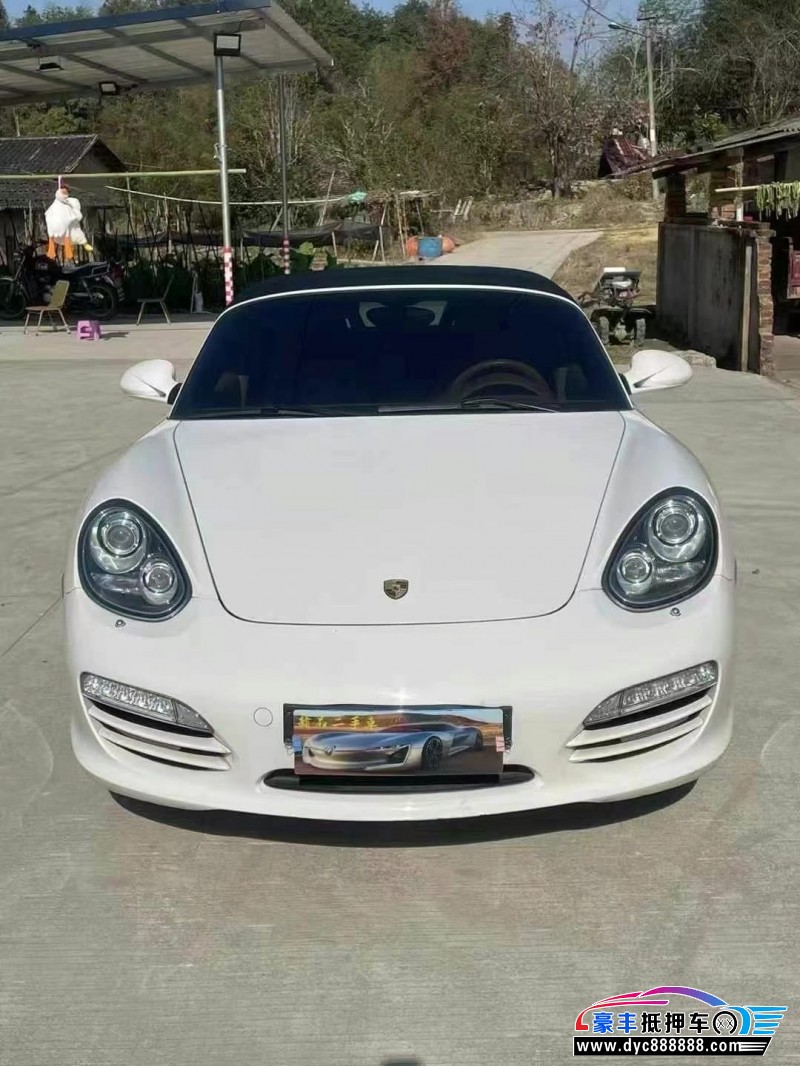 12年保时捷博克斯特轿车抵押车出售